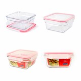 thumbnail of Glasslock Oven - Recipiente Cuadrado de 0.9L en Vidrio Templado. Apto Horno