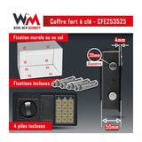 thumbnail of Workmen Security Coffre Fort électronqiue A Code 16l 25x35x25 Cm