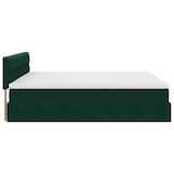 thumbnail of vidaXL Ottoman-Bett mit Matratze & LEDs Dunkelgrün 180x200 cm Samt