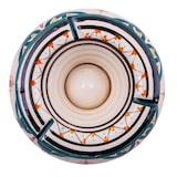 thumbnail of Posacenere artigianale in ceramica antiodore e antivento decorato a mano perfetto per interni ed esterni elimina gli odori delle sigarette