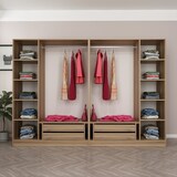 thumbnail of Armario Kale-7671 dore 270x210x52 cm