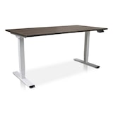 thumbnail of Elektrisch zit-sta bureau - MRC COMFORT - NEN-EN 527 | 180 x 80 cm | frame wit – blad bruin eiken