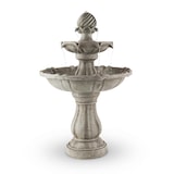 thumbnail of Vogelsbrunn Springbrunnen 60x90cm 3W Solar Akku Beton-Optik Grau gesprenkelt