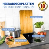 thumbnail of WENKO Herdabdeckplatte Universal Mod. Holz-Optik, 2er Set