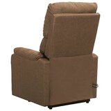 thumbnail of vidaXL Massagesessel mit Aufstehhilfe Taupe Stoff