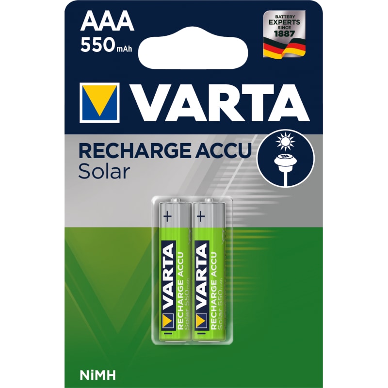 Varta HR3-AAA-Micro 550 mAH im 2er Blisterpack