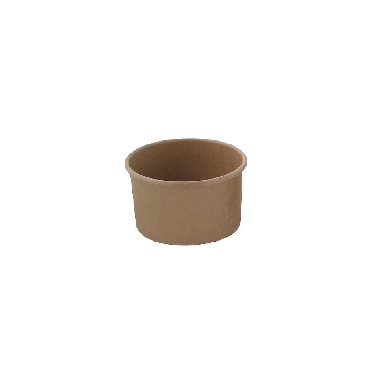 FHC - 1 000Pcs - Pot carton kraft brun chaud et froid - H48mm, 200ml