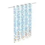 thumbnail of Eisl Textil Duschvorhang 180x200 Mosaik Blau, waschbarer Antischimmel Vorhang mit Motiv