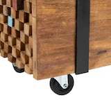 thumbnail of vidaXL TV-Schrank 110x30x32,5 cm Massivholz Teak