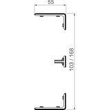 thumbnail of 6 Stk. OBO Bettermann Stoßstellenabdeckung GK-KS45-1LGR 6113022