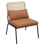 thumbnail of SVEA Loungesessel Rattansessel Retrosessel Rattan vintage Braun