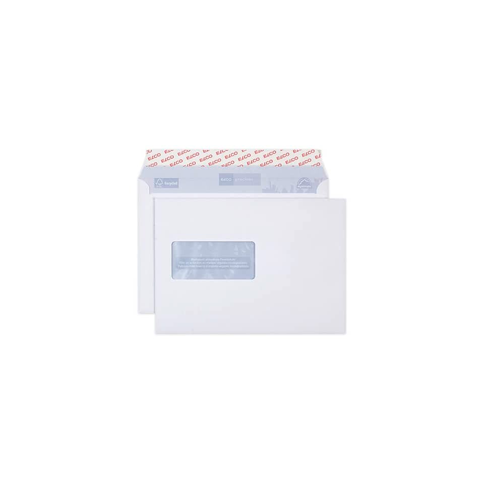 Elco 38999 Briefhülle Proclima - C5, hochweiß, Haftklebung, 100 g/qm, 500 Stück Box