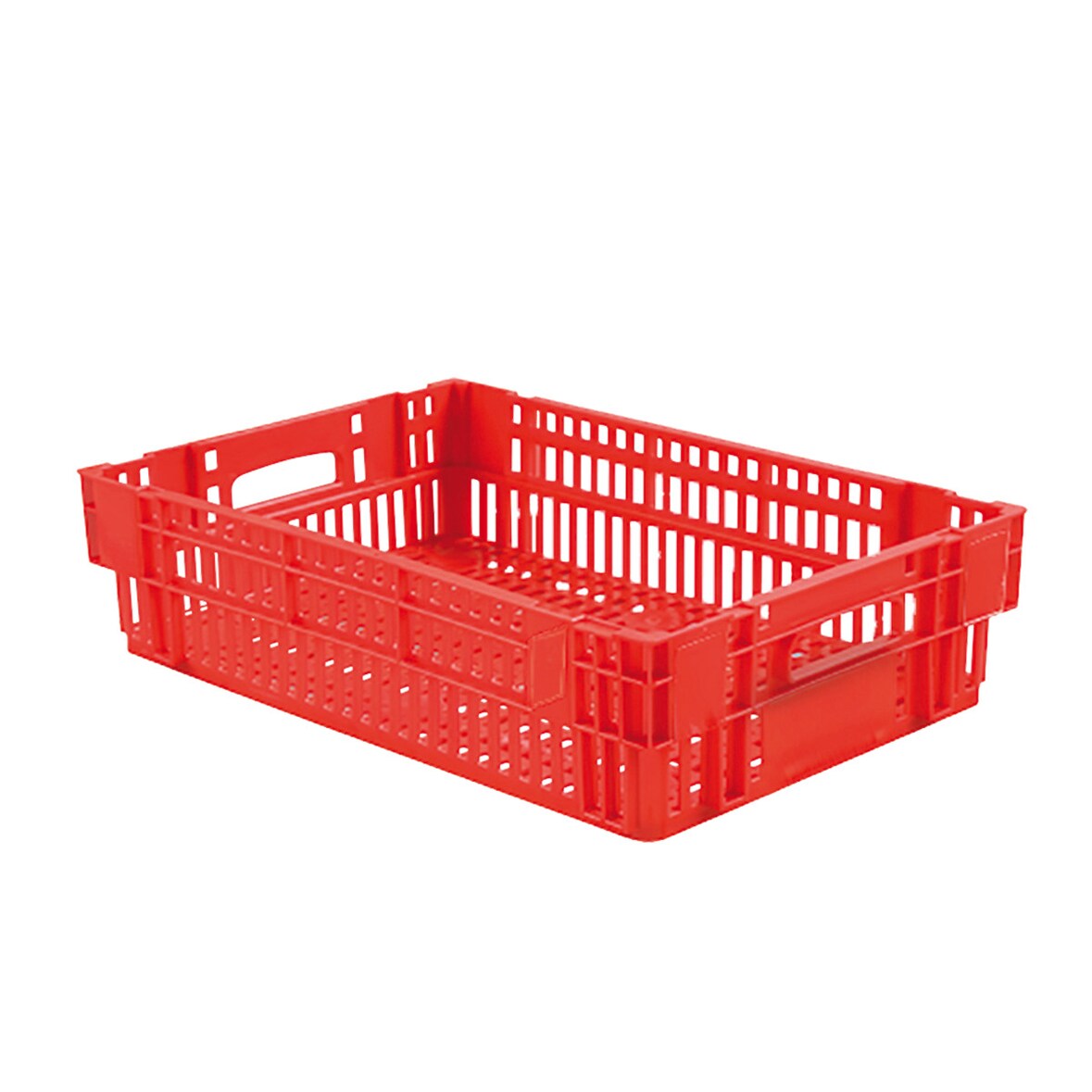 GILAC Caisse ajourée empilable emboîtable 600 x 400 - 27 L - Rouge G180109