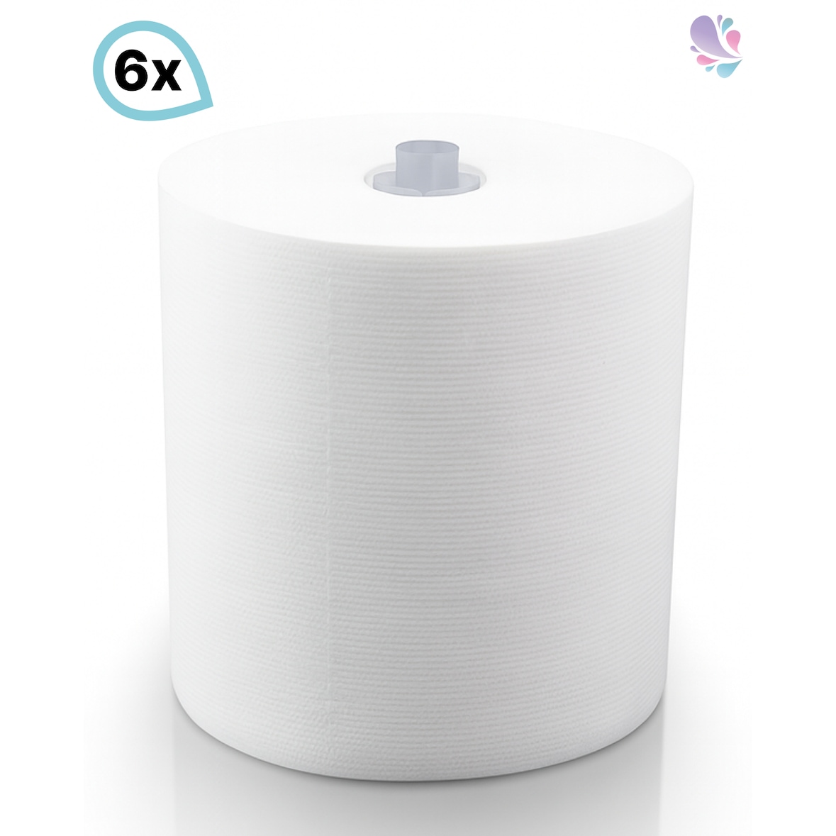 Handtuchrollen "Premium TAD" 6 Rollen je SET, 2-lagig, 100m je Rolle, 100% TAD-Qualität, für Cosmos Handtuchspender