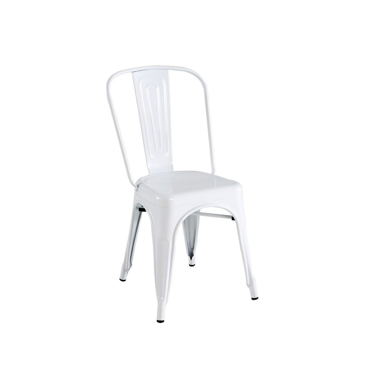 BKN Kit 4 sillas de metal blanco 9999819950