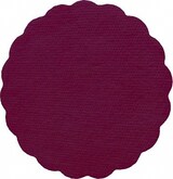 thumbnail of 2500x Tassenuntersetzer Glasuntersetzer Airlaid O 9cm bordeaux