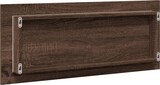 thumbnail of vidaXL LED-Badspiegel Braun Eichen-Optik 100x8,5x37 cm Holzwerkstoff