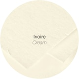 thumbnail of CLAIREFONTAINE Etui de 50 feuilles 120g POLLEN 21x29,7cm. Coloris Ivoire
