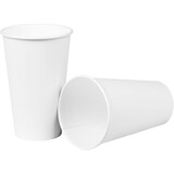 thumbnail of 500 Pappbecher, weiß, 0,4l, ca. 320g/m², mit PE-Beschichtung Einweg Becher