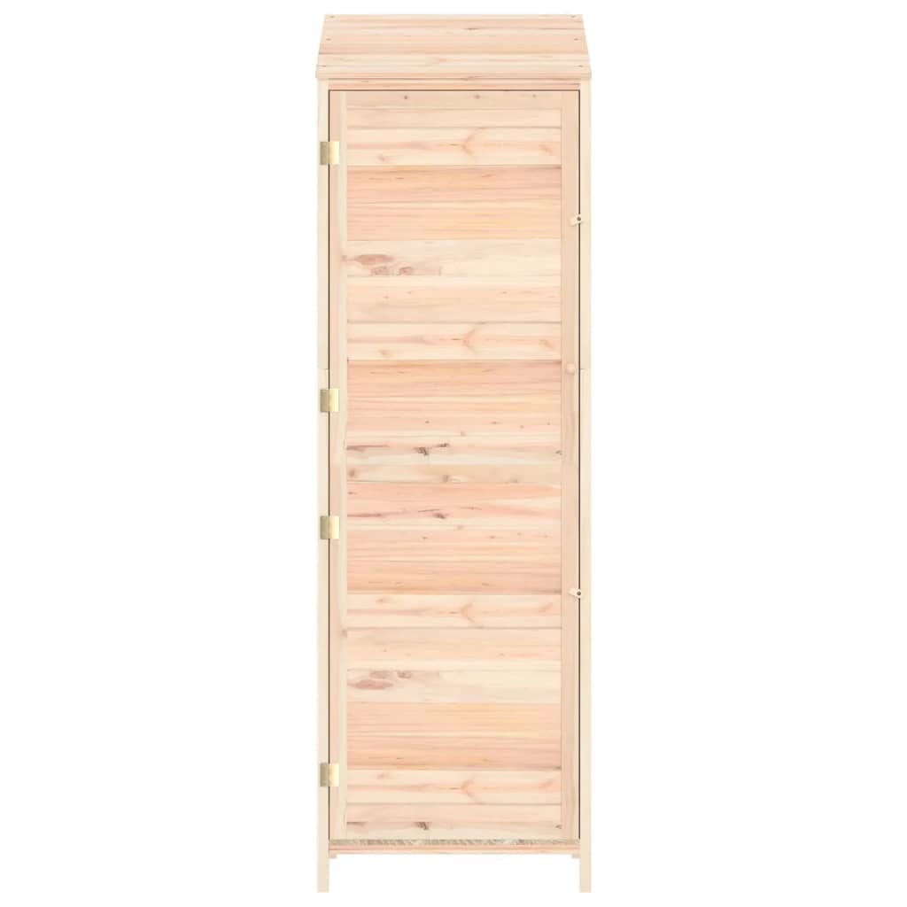 Remise de jardin 55x52x174,5 cm Bois de sapin solide Modèle Vega Flex Pro