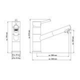 thumbnail of Naber Glacier 2, Einhebelmischer, edelstahlfarbig, Hochdruck 5011071