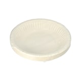 thumbnail of 12 Schalen, Pappe rund Ø 19 cm · 3 cm weiss