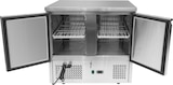 thumbnail of METRO Professional Table réfrigérée positive GSF3600, inox, 90 x 70 x 88 cm, 245 L, froid statique brassé, 220 W, avec serrure, argenté