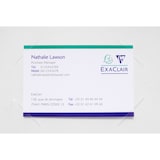 thumbnail of EXACOMPTA Sachet de 10 pochettes-coin double poche polypropylène 20/100e. Format A4/A3. Coloris incolore