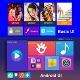 thumbnail of Projecteur Vidéo Full HD Vidéoprojecteur LED 200 AINSI Lumens 200 " USB HDMI YONIS