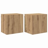 thumbnail of vidaXL TV-Wandregale 2 pcs Artisan-Eiche 40,5x30x40cm Holzwerkstoff