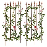 thumbnail of Conjunto de 2 trelicas Elisa 100 x 50 cm marrom antigo