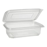 thumbnail of Starpak 50 Verpackungsbecher mit Klappdeckeln, PP rechteckig 750 ml 5,3 cm x 13 cm x 19 cm transparent