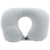 thumbnail of Intirilife Aufblasbares Nackenkissen in GRAU - 16 x 12 x 5 cm - Nackenhörnchen zum Aufblasen mit Druckknopf Verschluss mit ergonomischer Form