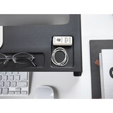 thumbnail of Yamazaki Home Monitorständer Bildschirmerhöher Schreibtischaufsatz Monitorerhöhung Tischablage Metall schwarz 03306