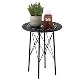 thumbnail of Outsunny-Gartentisch-Ø40 x 50H cm-Schwarz