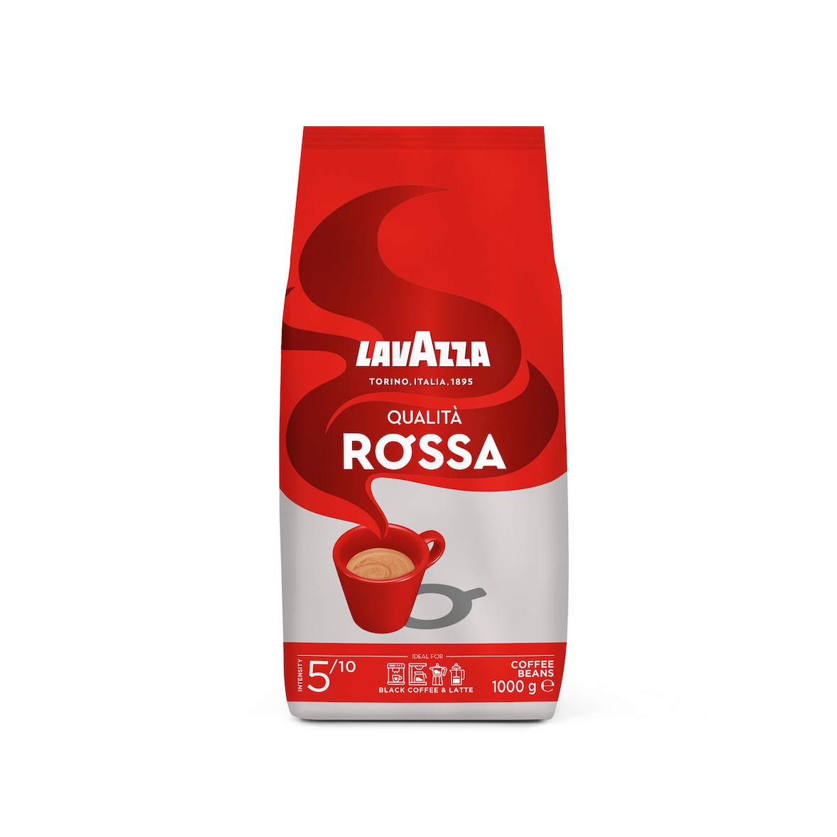 Lavazza Kaffee Qualità Rossa ganze Bohnen (1 kg)