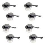 thumbnail of AcMax 8x Brennpastebehälter Brennpaste Behälter mit Deckel für Chafing Dish