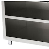 thumbnail of EURAST - Cocina 3 fuegos a gas sobre 2 estantes - 1200x550x850 mm - 17,5 Kw - 33081255