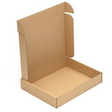 thumbnail of 5 Faltschachteln 500 x 400 x 90 mm Post Versandkartons Wellpappe Kartons braun