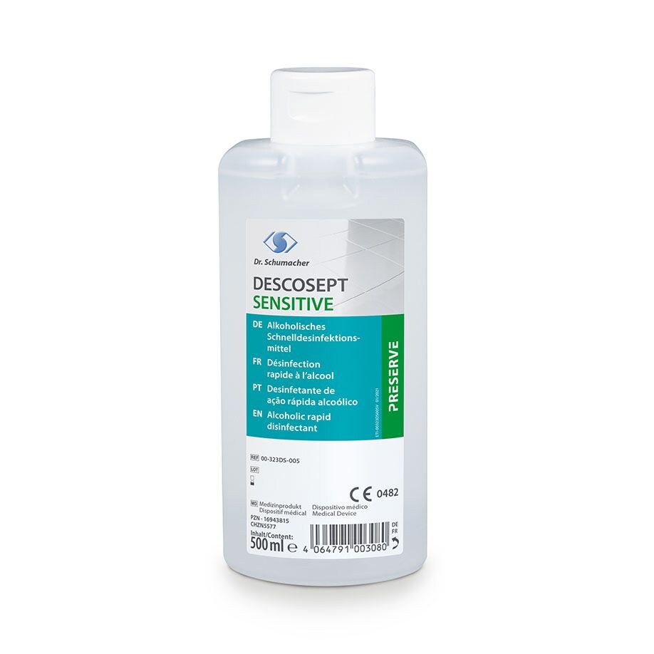 DESCOSEPT SENSITIVE  500 ml, Schnelldesinfektionsmittel