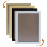 thumbnail of Cadres Bois 120x80 Profilé 30 mm Blanc