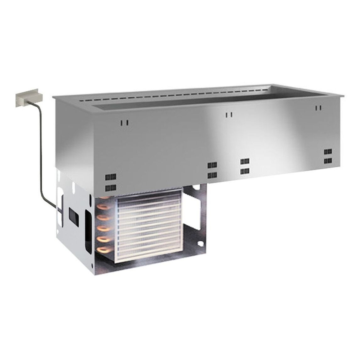 KBS Einbaukühlwanne 1125x700x750 mm GN 3/1 Umluftkühlung 230 Volt Steckerfertig