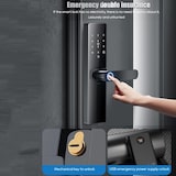 thumbnail of Serrure Connectée WiFi Empreinte Mot De Passe Avec Sécurité Avancée YONIS