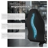 thumbnail of tectake Chaise de bureau ergonomique SPRINGSTEEN - noir - 404736