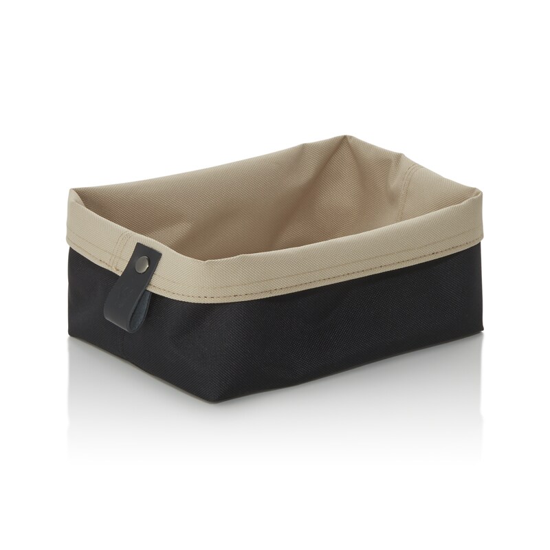 10x Brottasche Flip Tetron, 20 x 14 x 9 cm, light grey/light khaki, Tetron