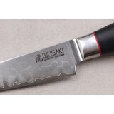 thumbnail of Couteau modèle office Wusaki Fujiko Black 9cm manche en pakka