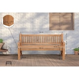 thumbnail of Teakbank Jackson V2 teak/180 cm