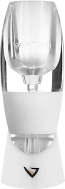 Decantador De Vino Jata - Aireador Y Oxigenador Rápido, Con Base Antideslizante Y Bolsa De Viaje