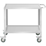 thumbnail of Royal Catering Servierwagen - Edelstahl - 2 Borde - Ablagen: 80 x 57 cm - 300 kg - 53 cm Abstand -