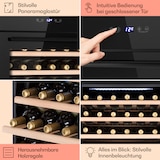 thumbnail of Klarstein Vinsider 30 Built-In Uno Einbau-Weinkühlschrank 30 Flaschen 77 Ltr Edelstahl Schwarz